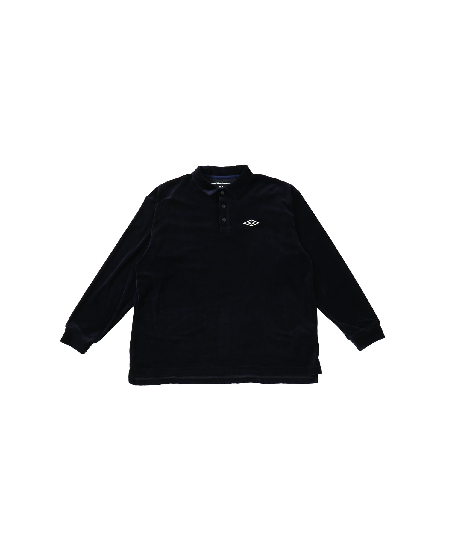 WM × UMBRO VELOUR POLO SHIRT - White Mountaineering