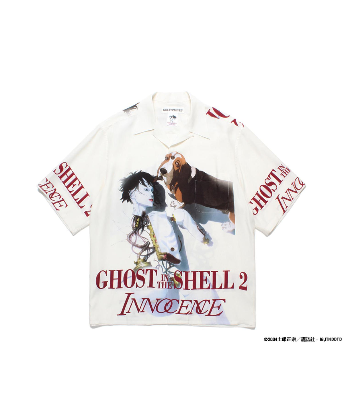 GHOST IN THE SHELL 2 INNOCENCE / 攻殻機動隊 / HAWAIIAN SHIRT