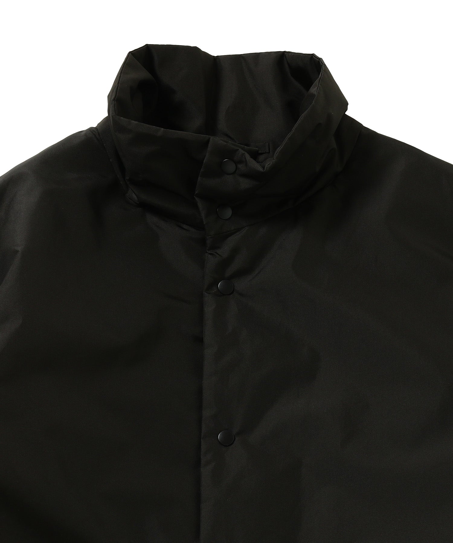 ACRYLIC COATED SILK | PADDED STAND COACH JACKET