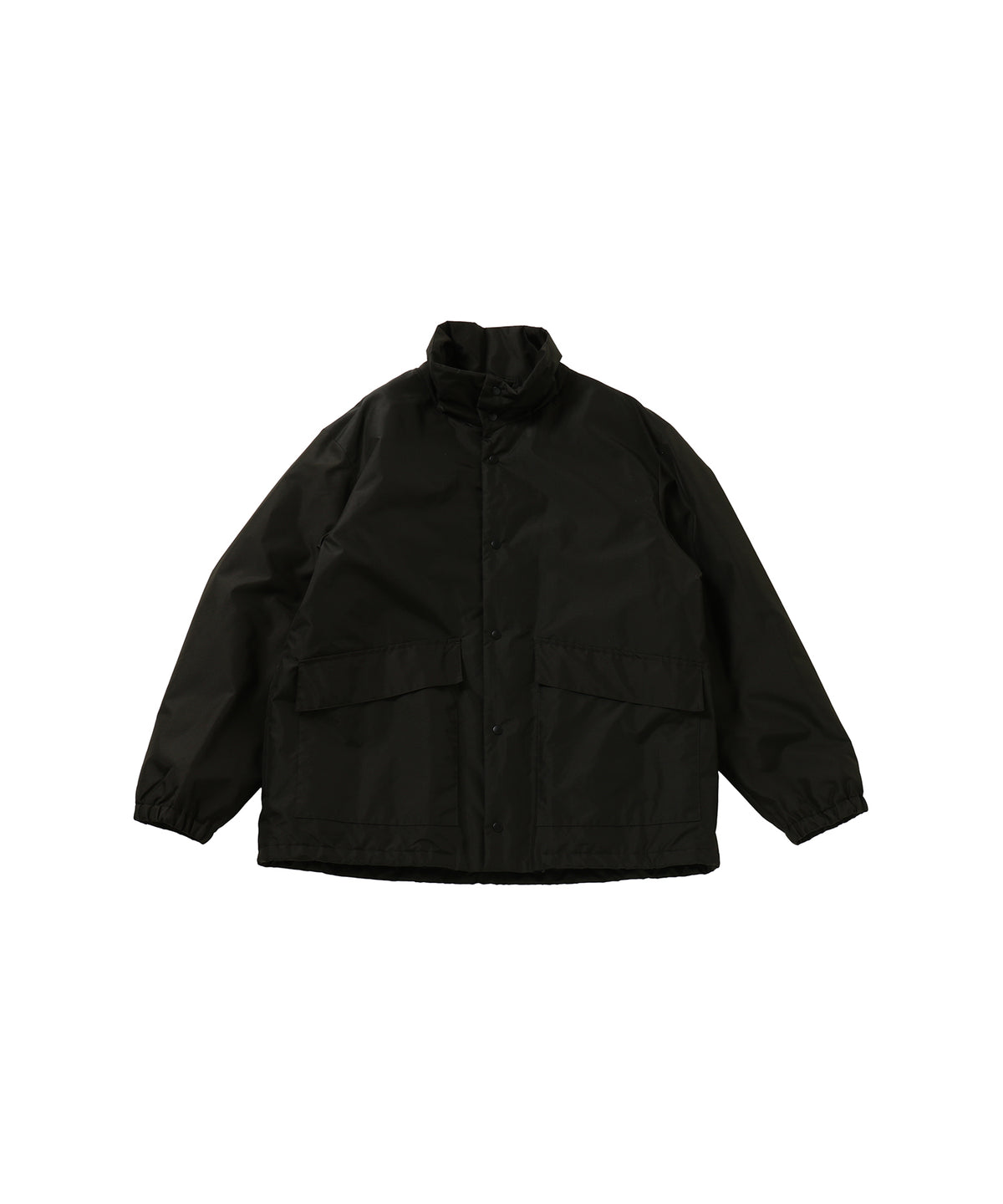 ACRYLIC COATED SILK | PADDED STAND COACH JACKET