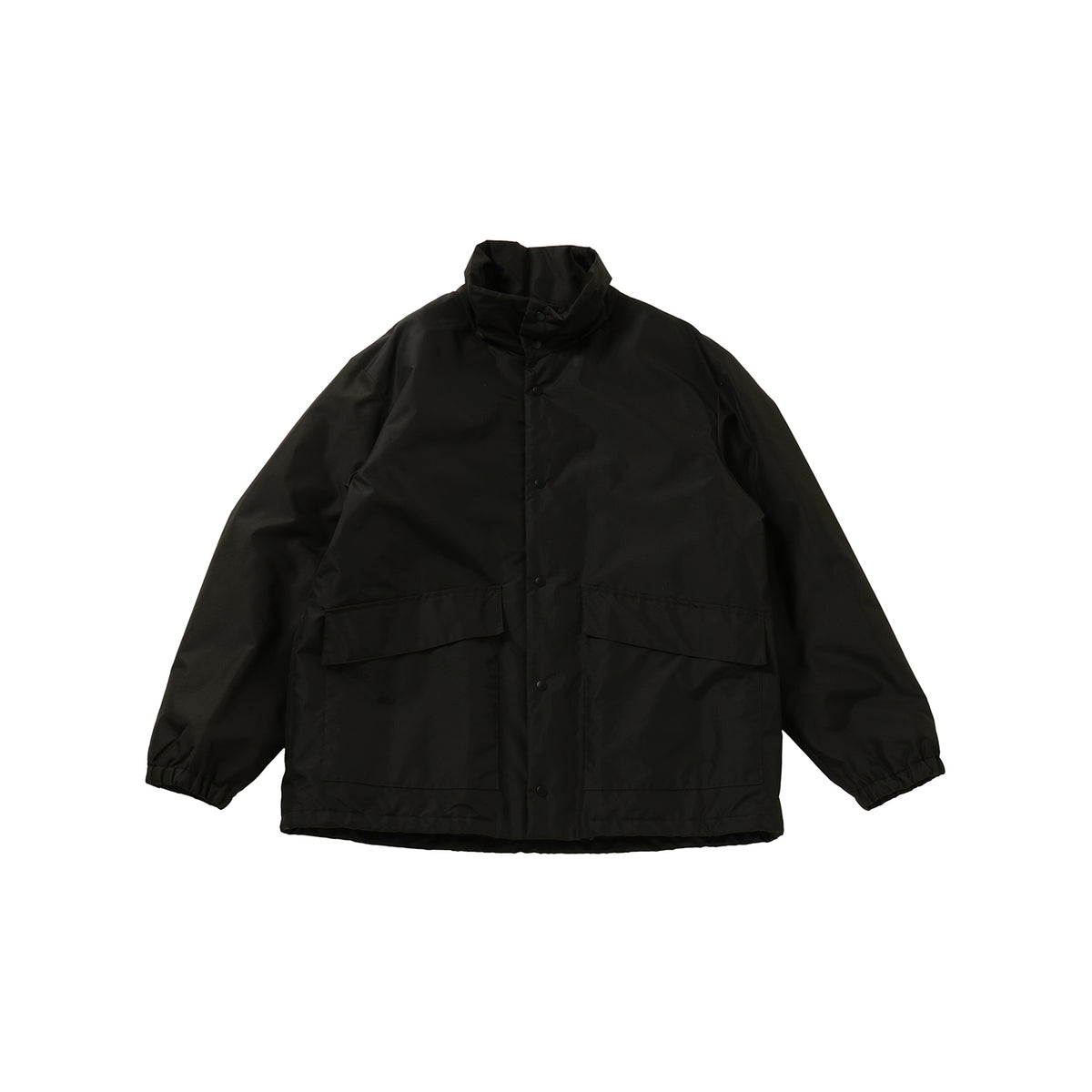 ACRYLIC COATED SILK | PADDED STAND COACH JACKET - ATON (エイトン) - outer  (アウター) | FIGURE ONLINE (フィギュアオンライン) 【公式通販】