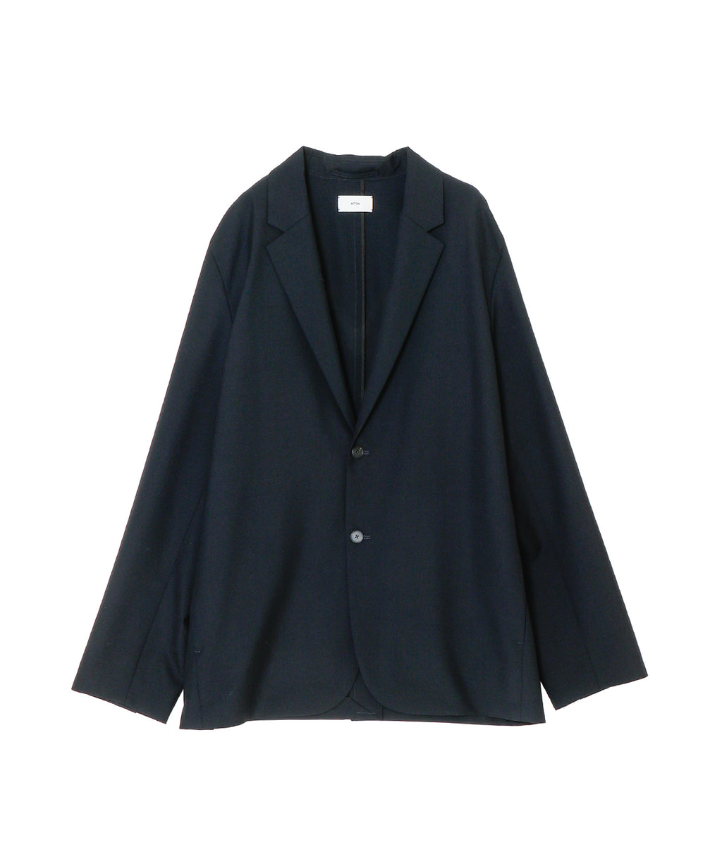 Wool Tropical Tailored Jacket - ATON (エイトン) - outer (アウター 