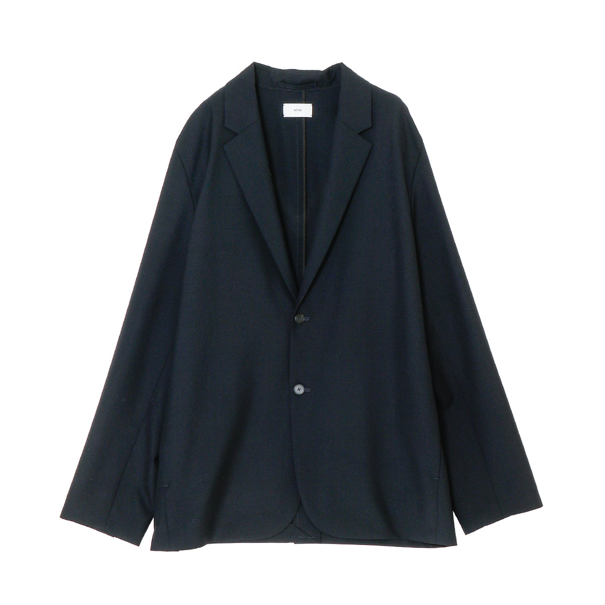 Wool Tropical Tailored Jacket - ATON (エイトン) - outer (アウター