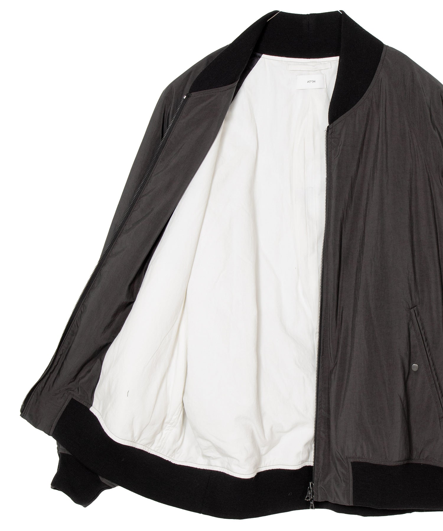 FIBRIL NYLON SATIN | FLIGHT JACKET