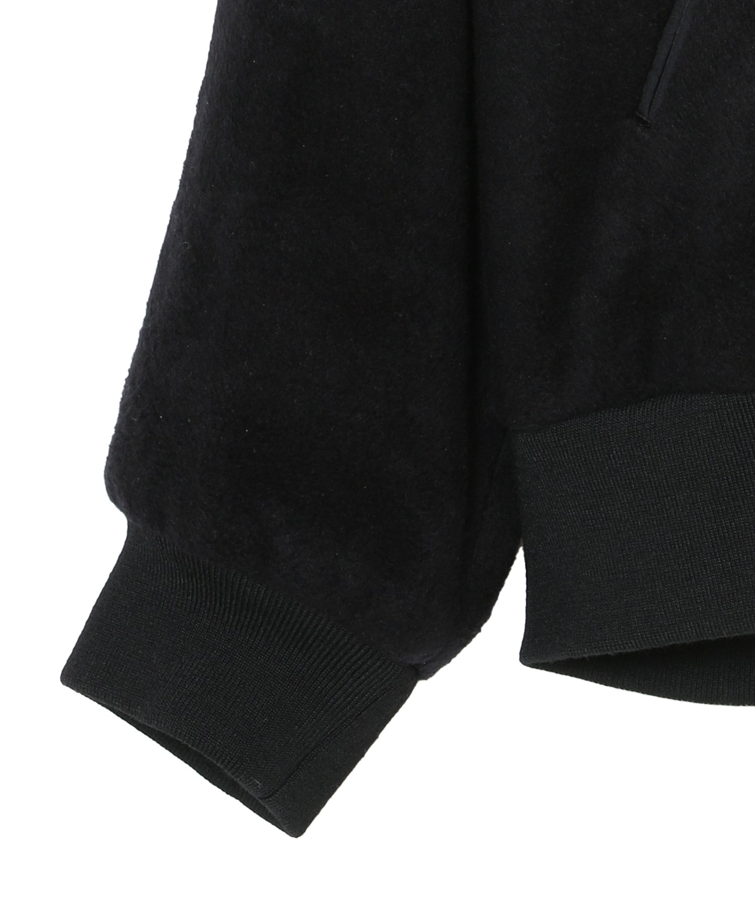 SILK FLEECE STAND JACKET