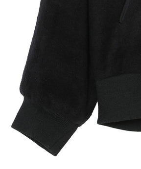 SILK FLEECE STAND JACKET
