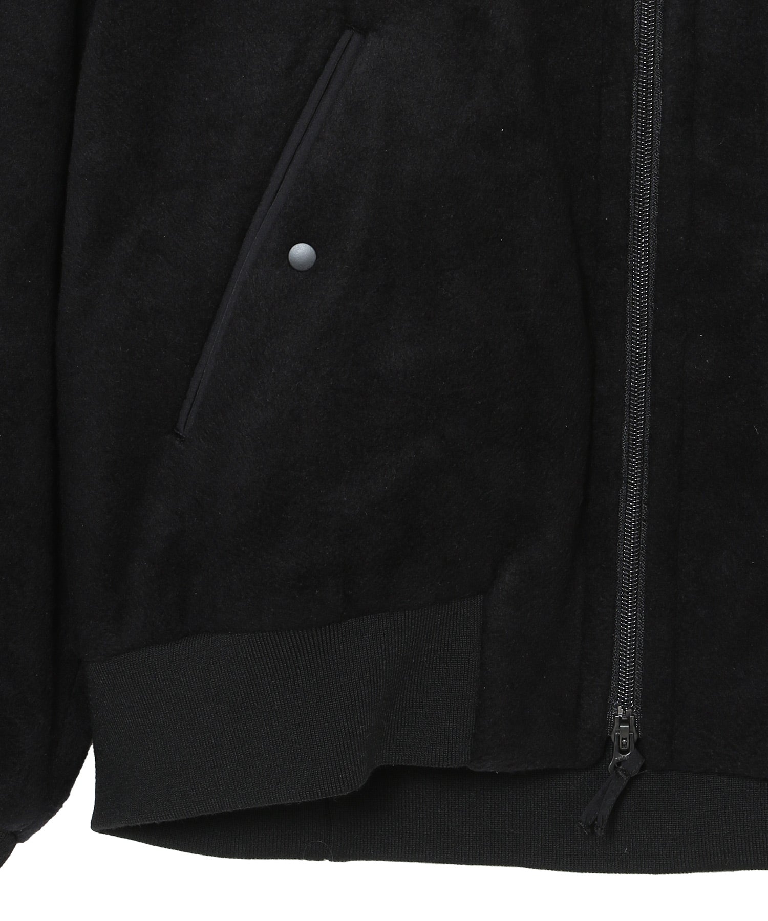SILK FLEECE STAND JACKET