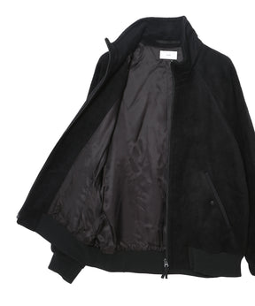 SILK FLEECE STAND JACKET