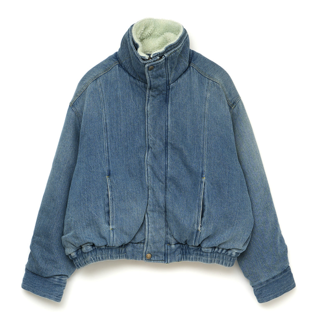 DOUBLE LAYERED DENIM JACKET - FACETASM (ファセッタズム) - outer