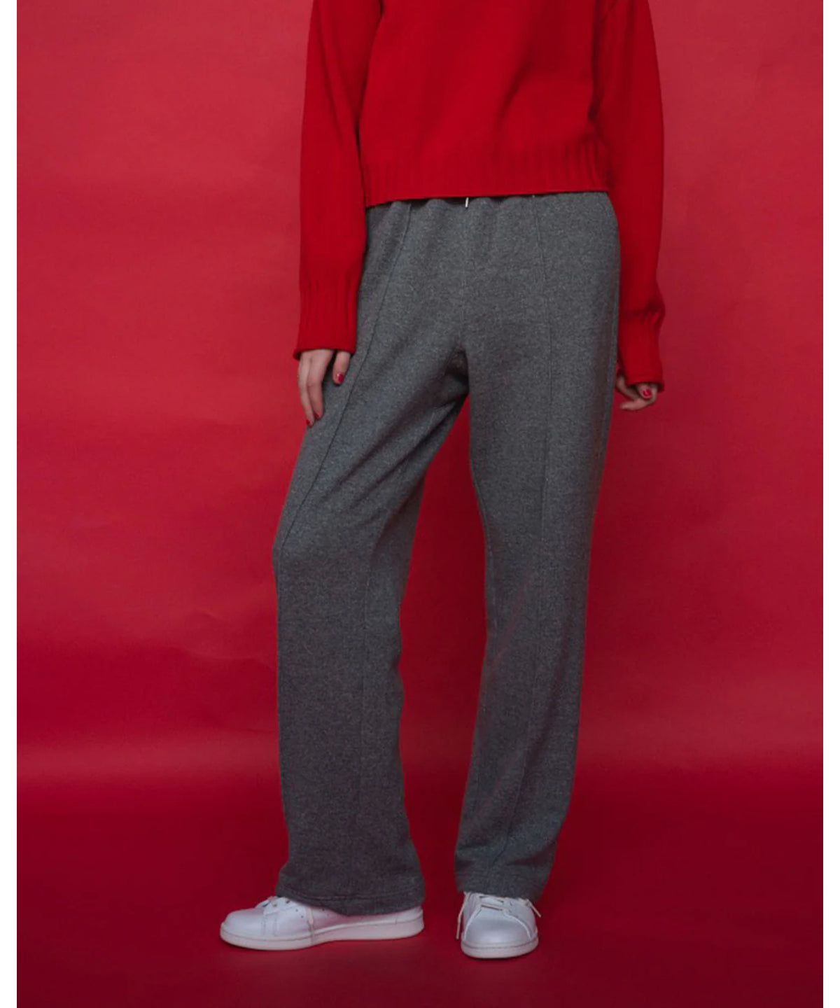 COTTON WOOL SWEATPANTS