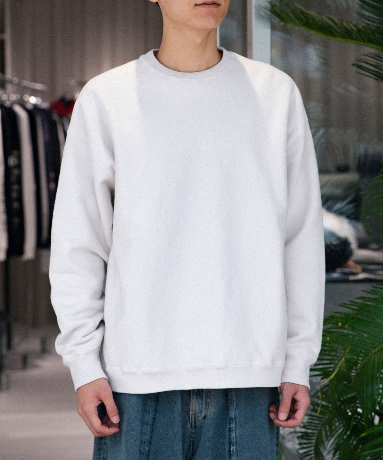 NATURAL DYED URAKE | OVERSIZED SWEAT SHIRT