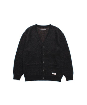 GLITTER MOHAIR KNIT CARDIGAN