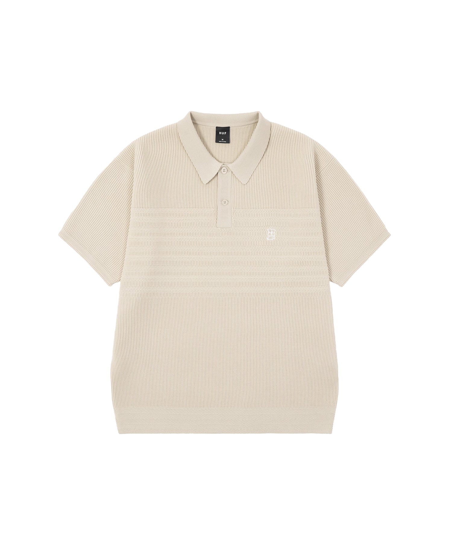 MEGABLAST KNIT POLO TOP