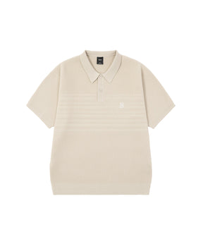 MEGABLAST KNIT POLO TOP