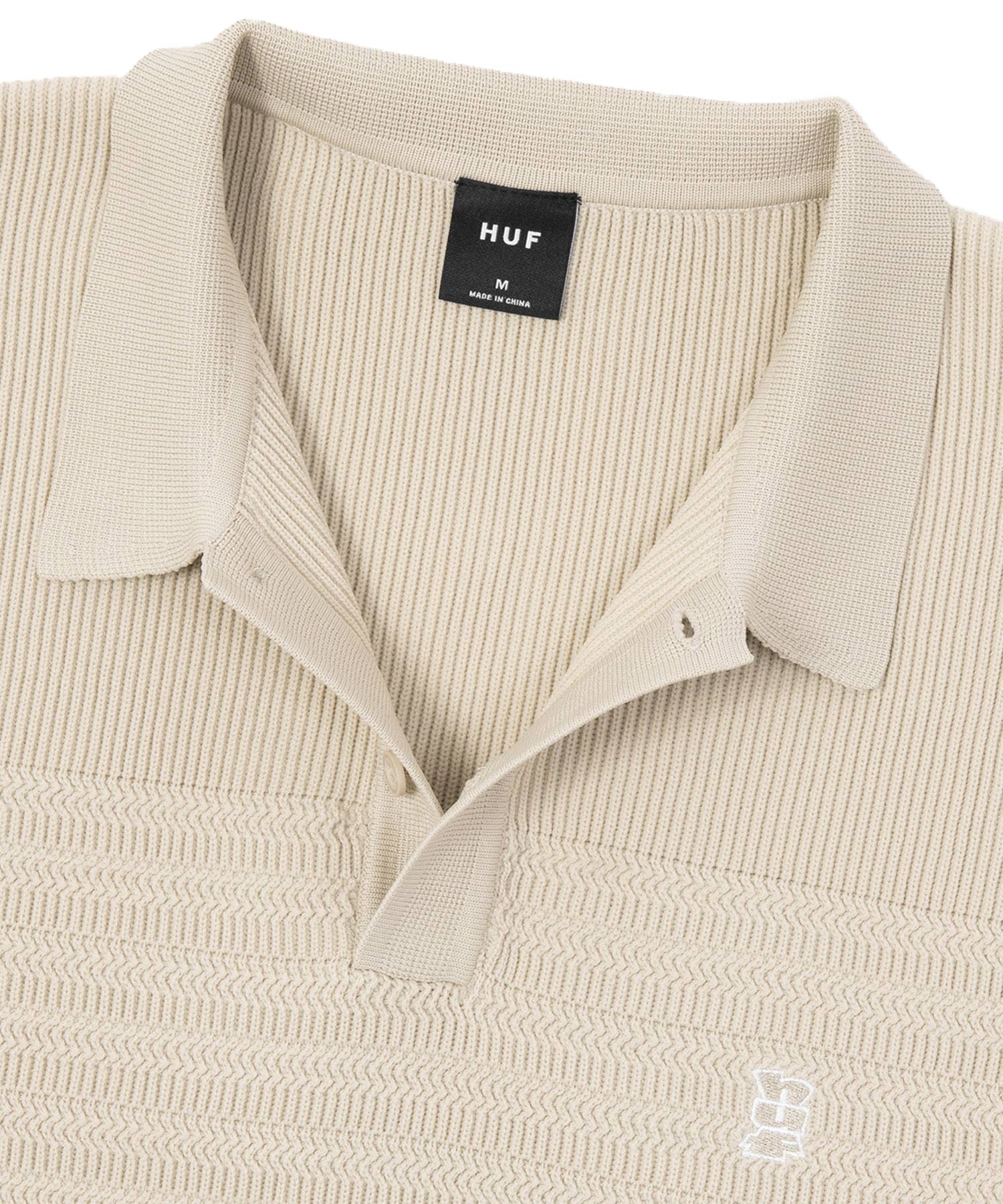 MEGABLAST KNIT POLO TOP