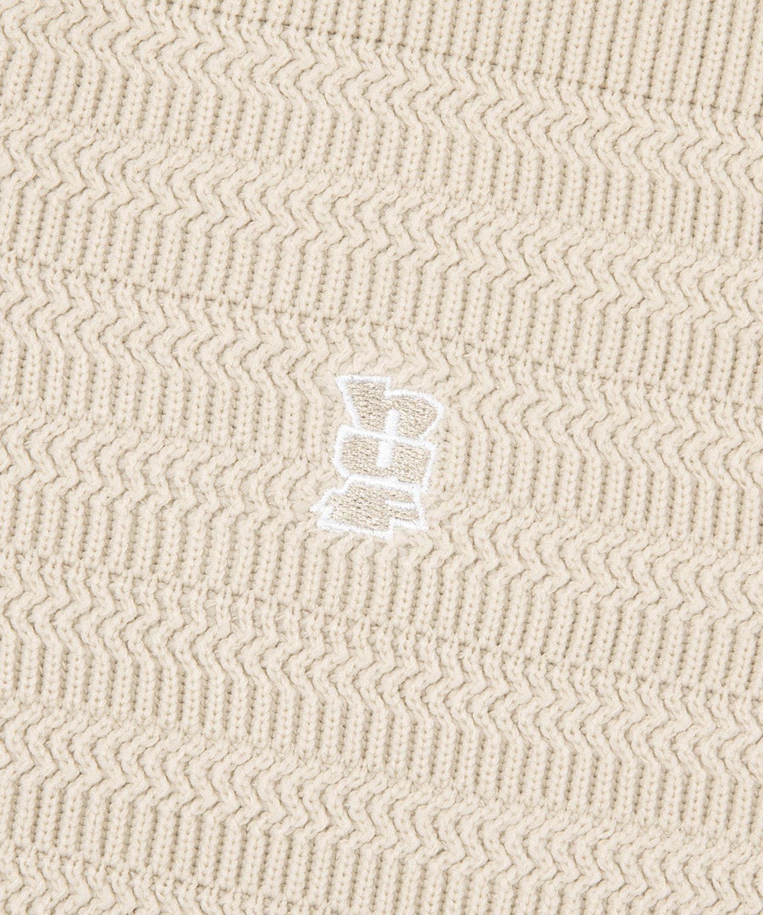MEGABLAST KNIT POLO TOP