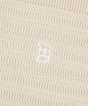 MEGABLAST KNIT POLO TOP