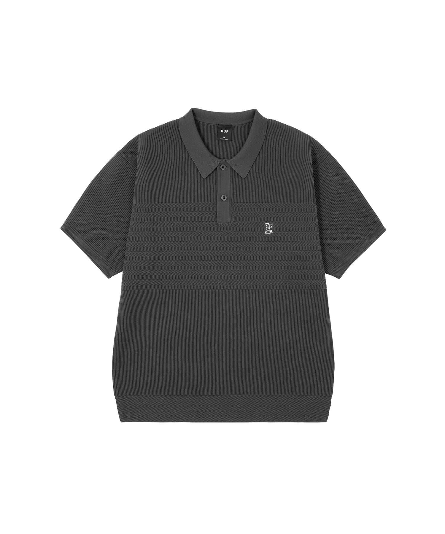 MEGABLAST KNIT POLO TOP