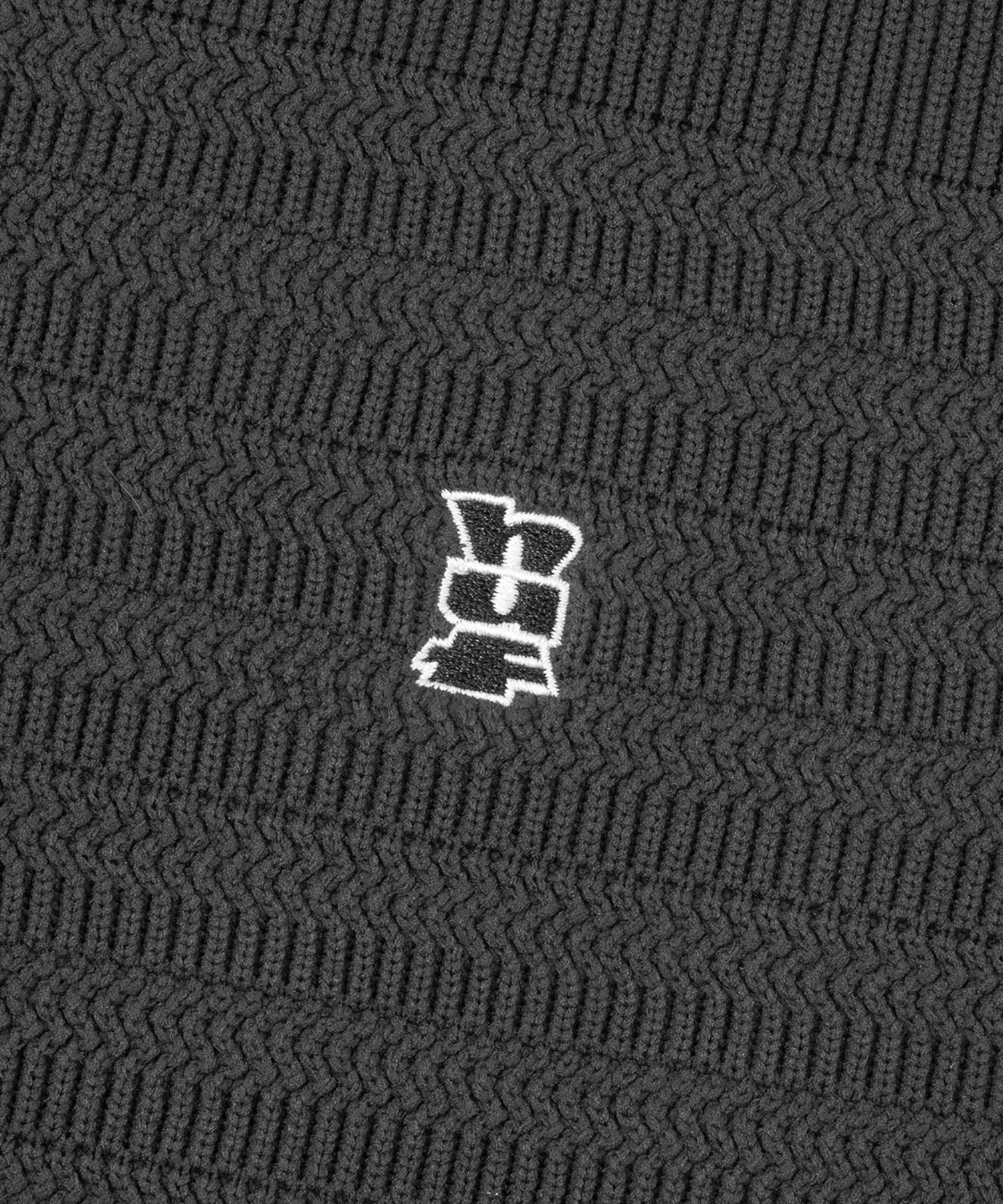 MEGABLAST KNIT POLO TOP