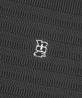 MEGABLAST KNIT POLO TOP