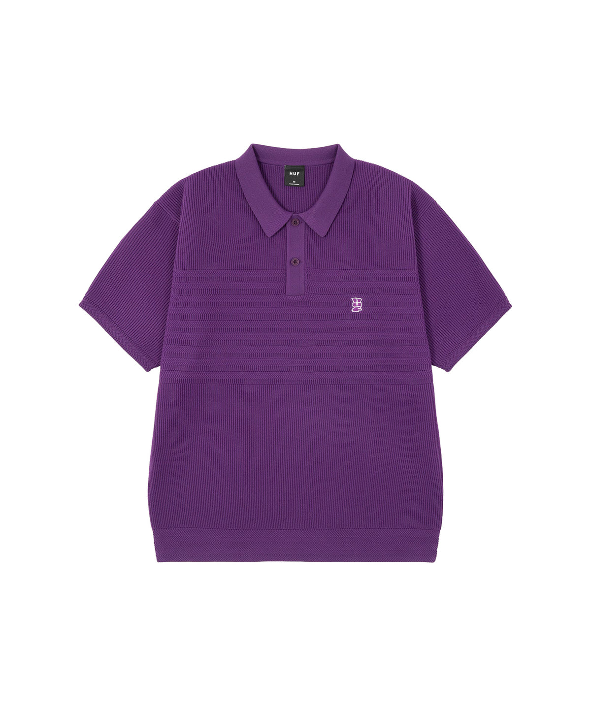 MEGABLAST KNIT POLO TOP