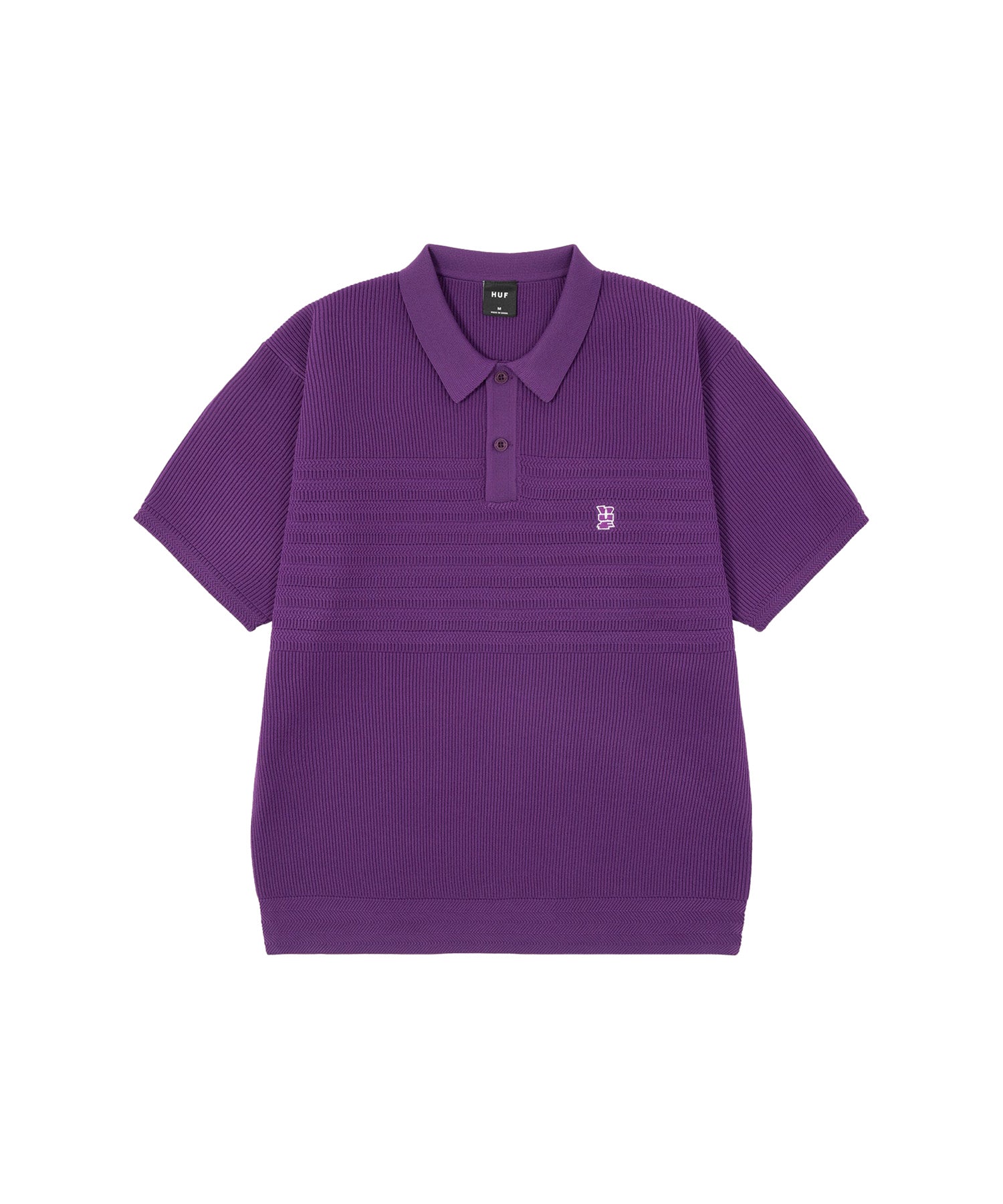 MEGABLAST KNIT POLO TOP
