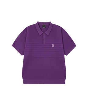 MEGABLAST KNIT POLO TOP