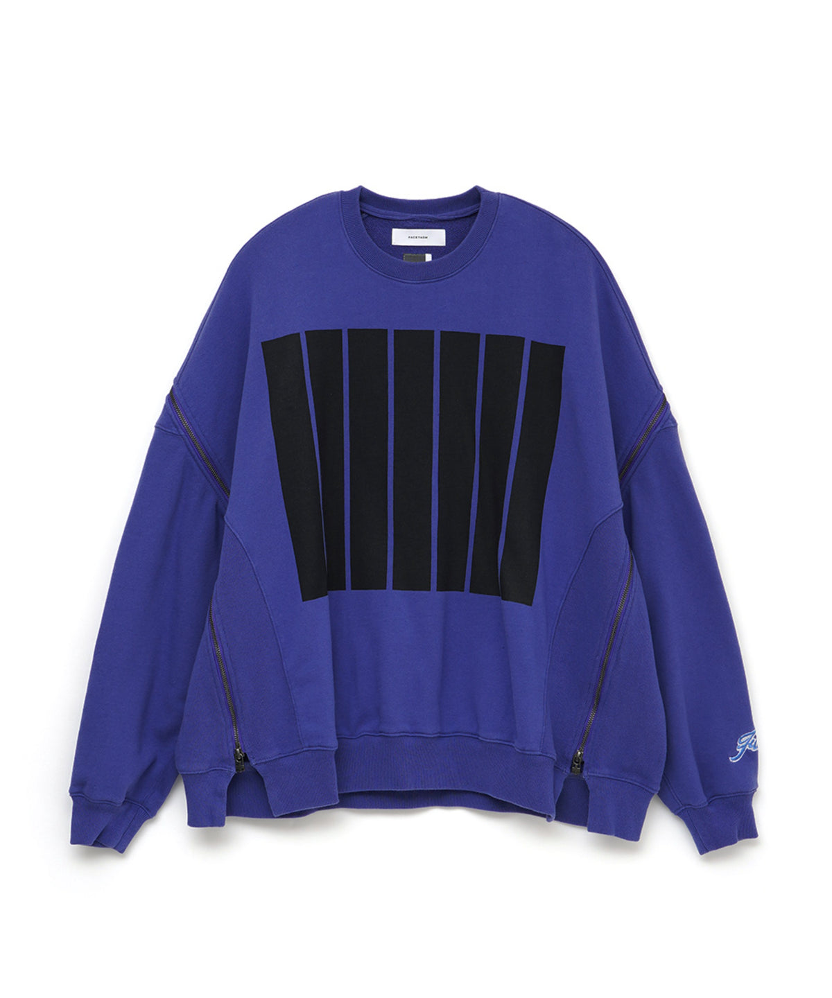 7BARS ZIPPER SWEAT