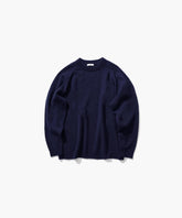 WOOL COTTON BRUSHED | CREWNECK SWEATER