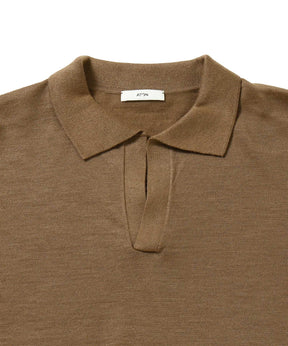 RAMIE CASHMERE | SKIPPER POLO SWEATER