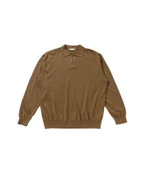 RAMIE CASHMERE | SKIPPER POLO SWEATER