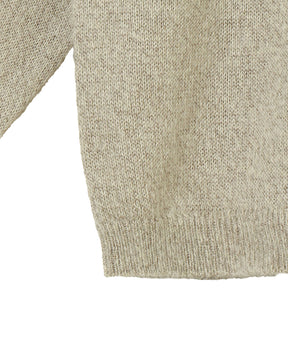 SILK ALPACA | POLO SWEATER