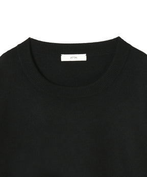 FINE WOOL MELTON | CREWNECK SWEATER