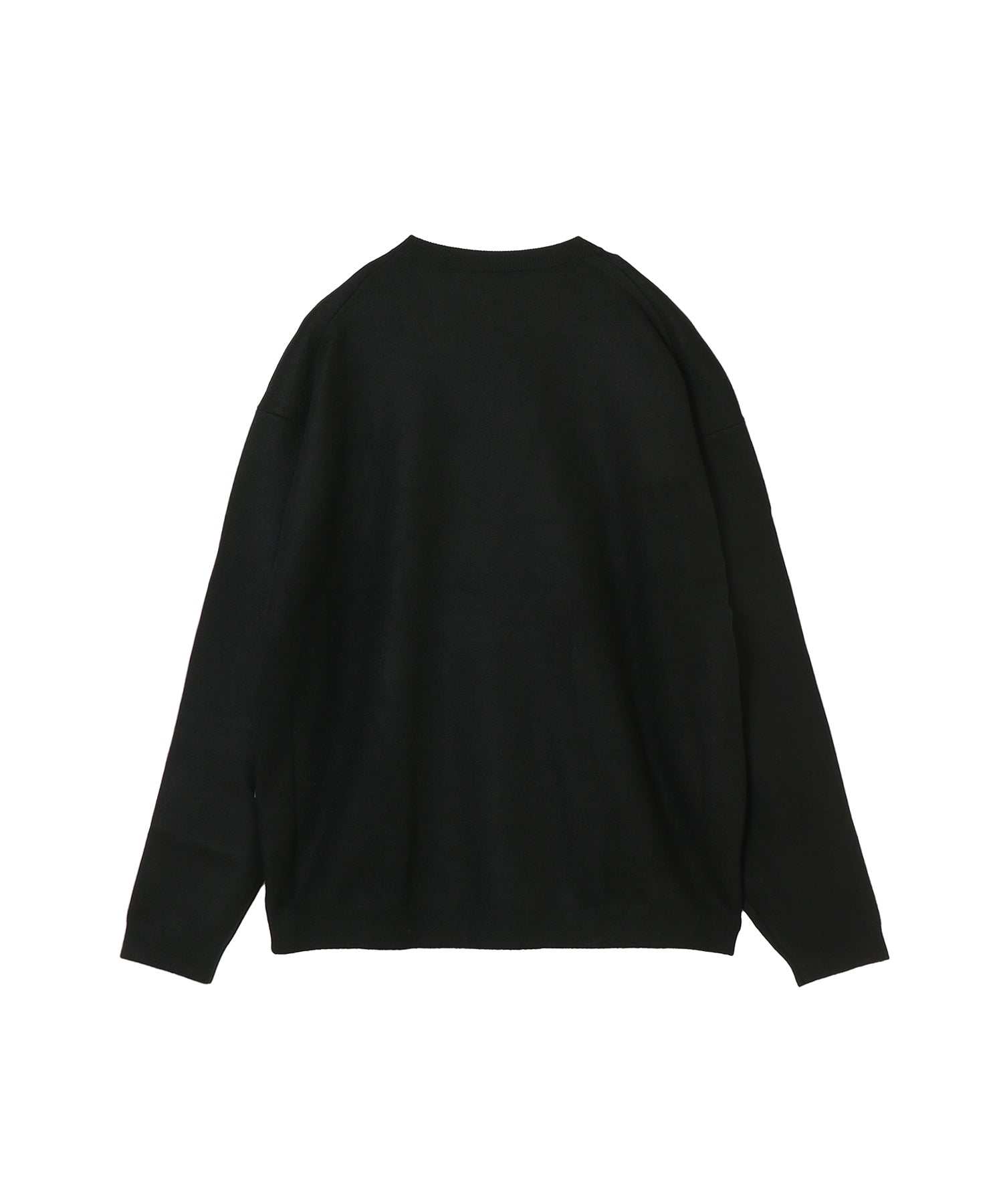 FINE WOOL MELTON | CREWNECK SWEATER