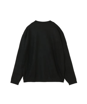 FINE WOOL MELTON | CREWNECK SWEATER