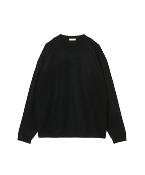 FINE WOOL MELTON | CREWNECK SWEATER