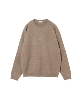 FINE WOOL MELTON | CREWNECK SWEATER