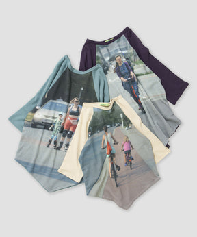RAGLAN PRINT TEE