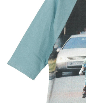 RAGLAN PRINT TEE