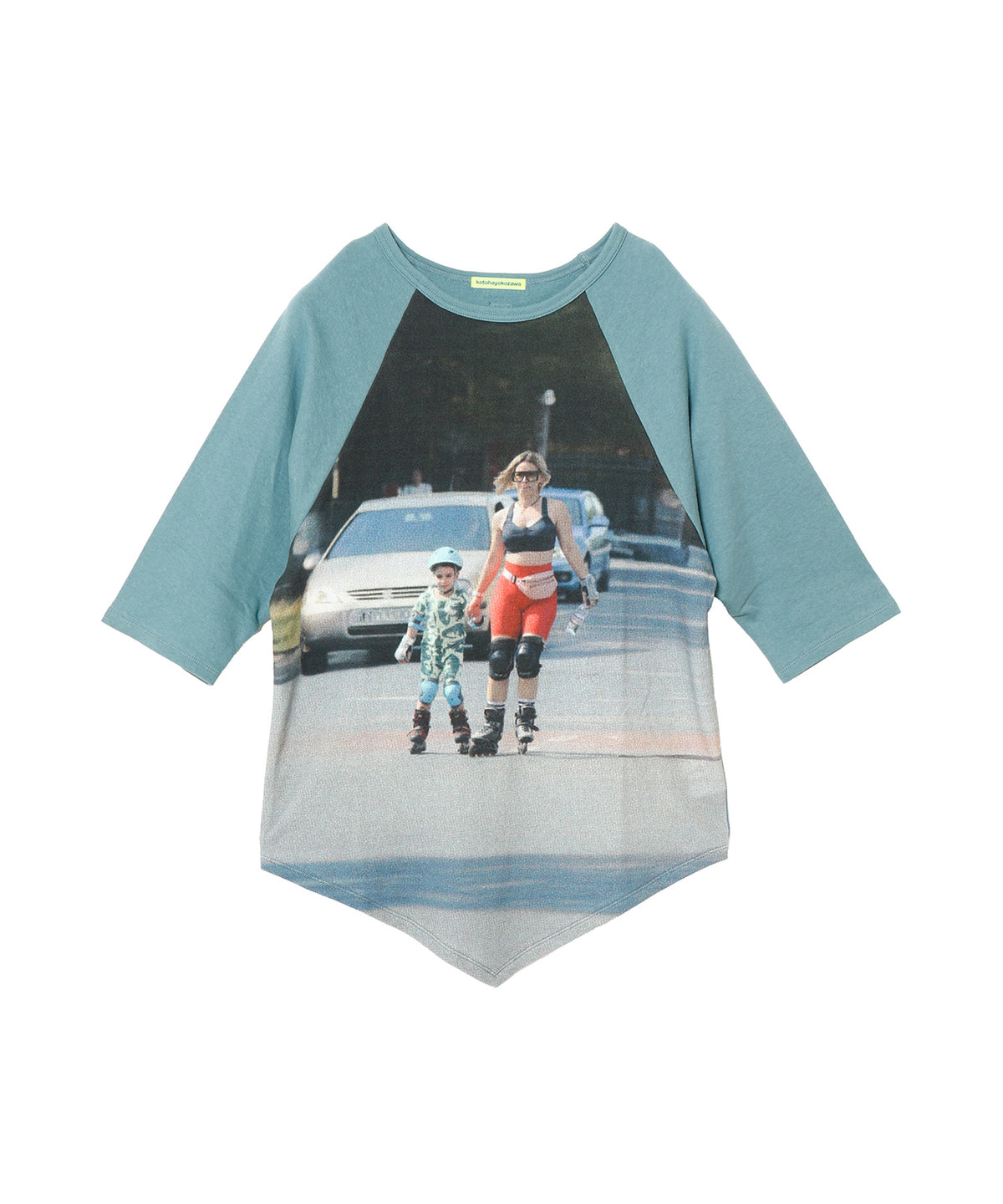 RAGLAN PRINT TEE