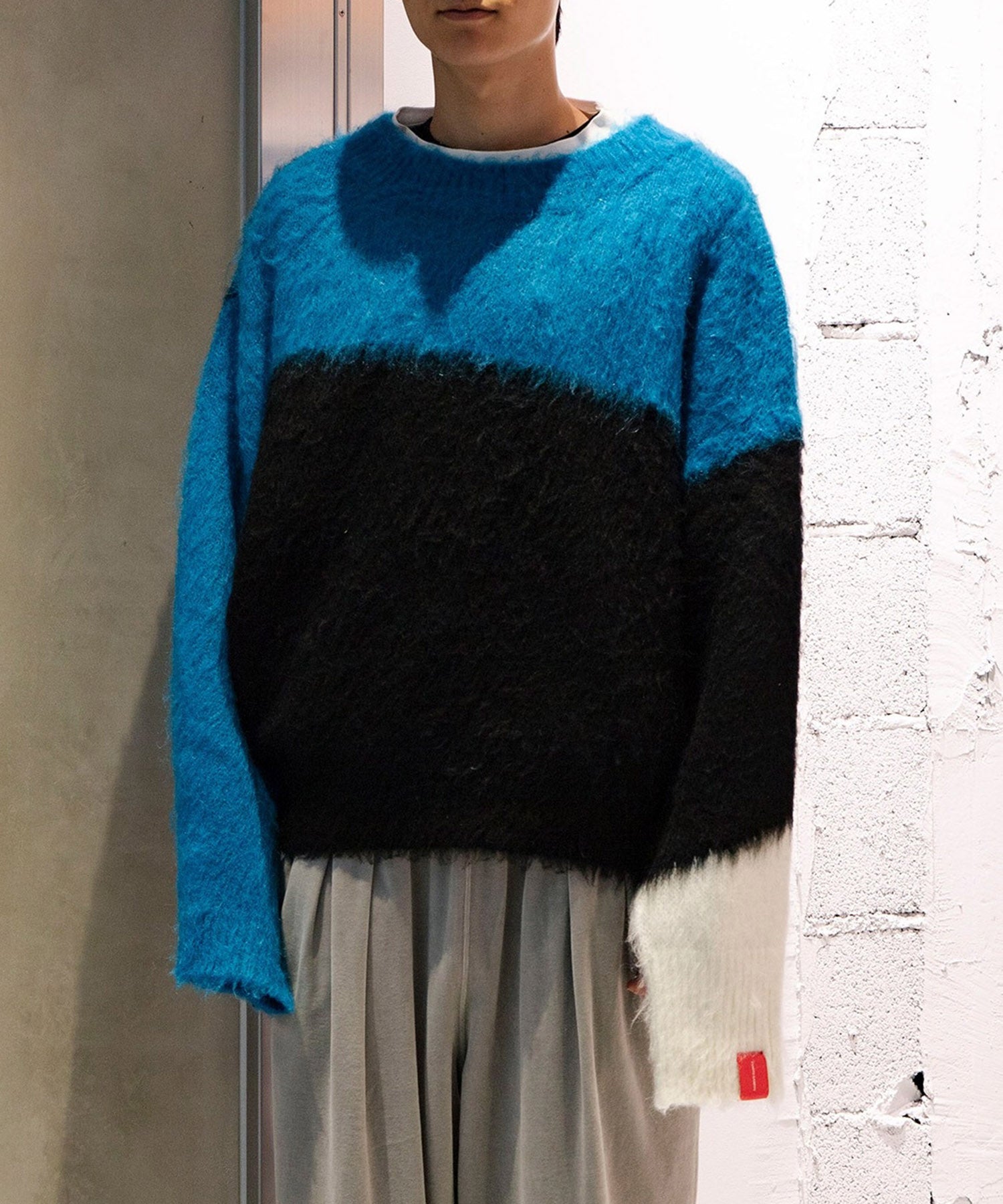 GRAFFITI MOHAIR KNIT