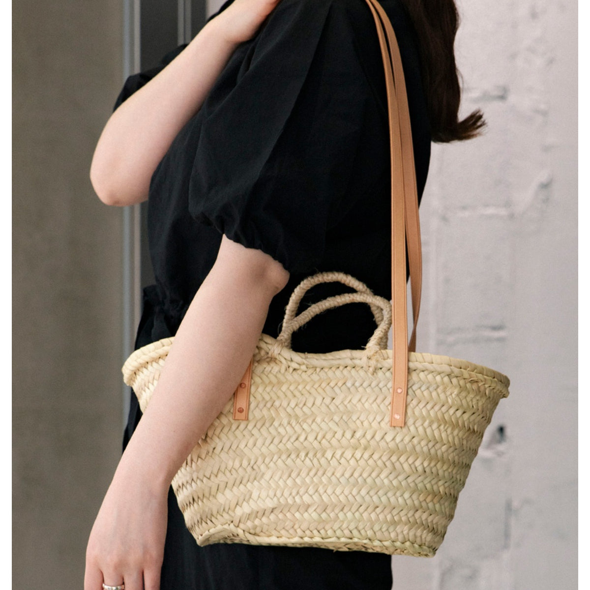 INNER LID BASKET LONG HANDLE S - Aeta (アエタ) - bag (バッグ
