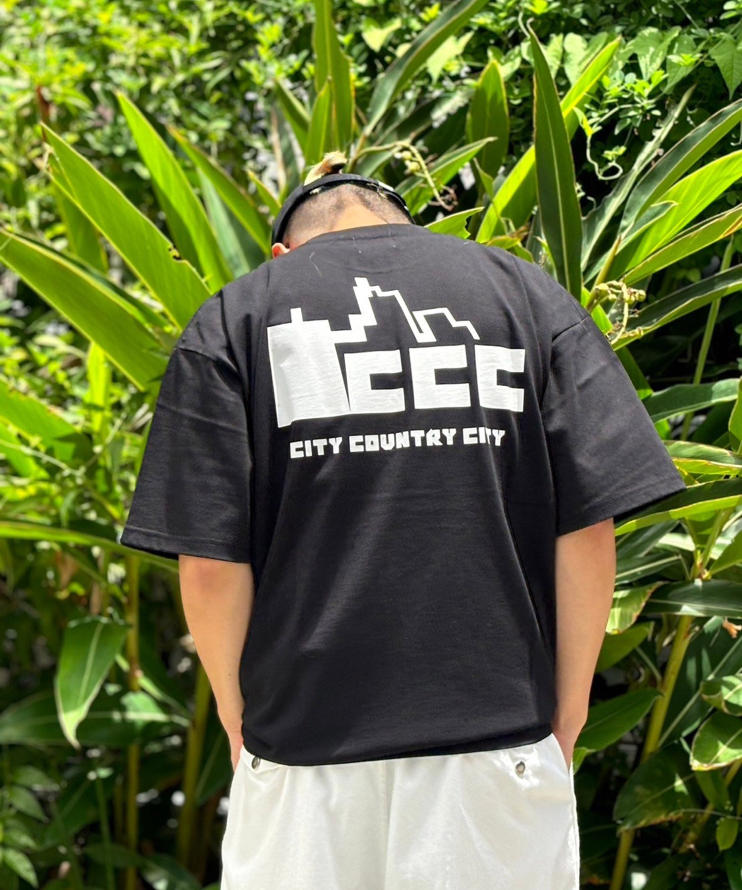 CITY COUNTRY CITY COTTON SWEAT SHIRT_COLLEGE LOGO CCC