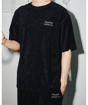 LOGO PILE SHORTS
