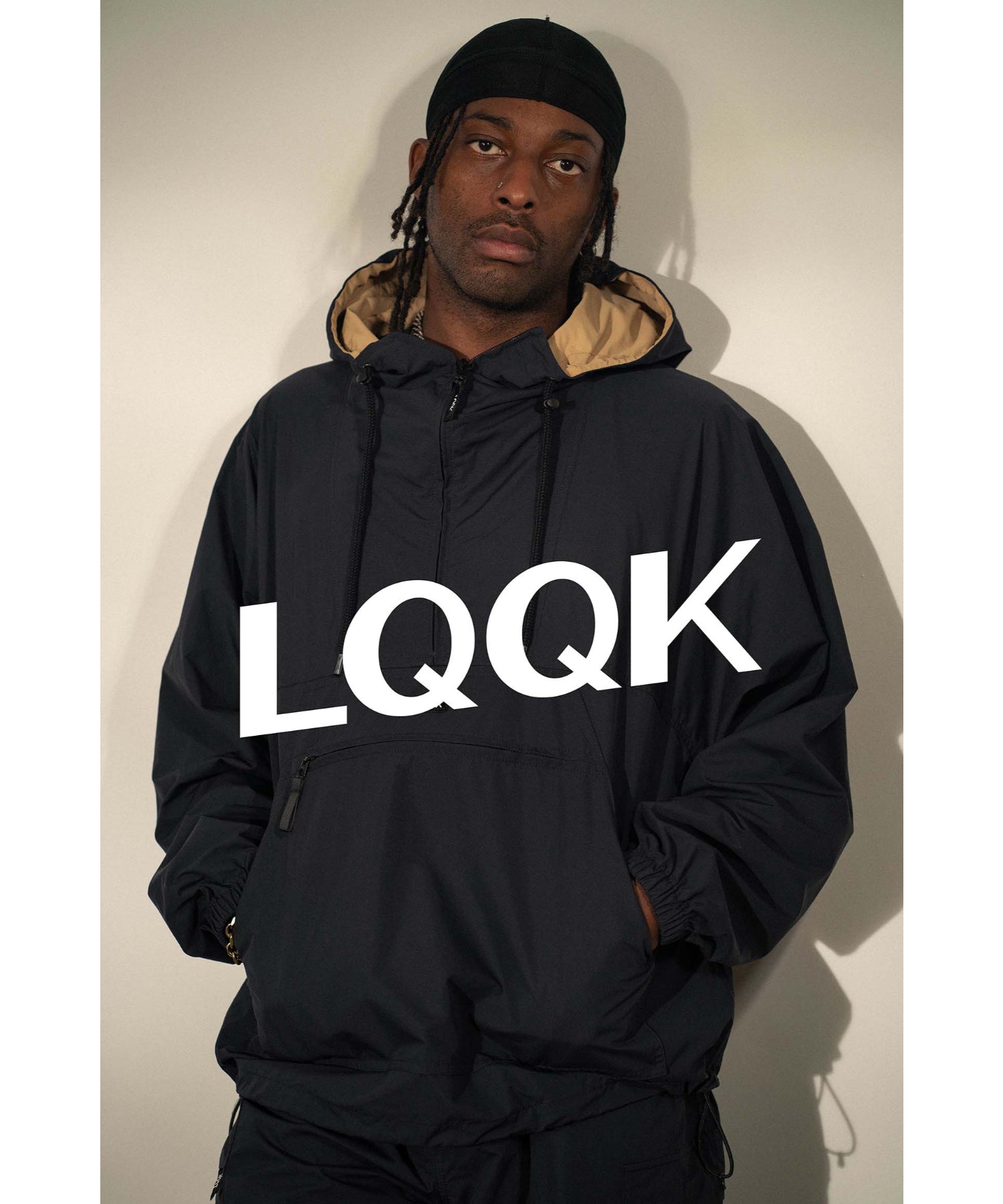 NYLON ANORAK HOODIE
