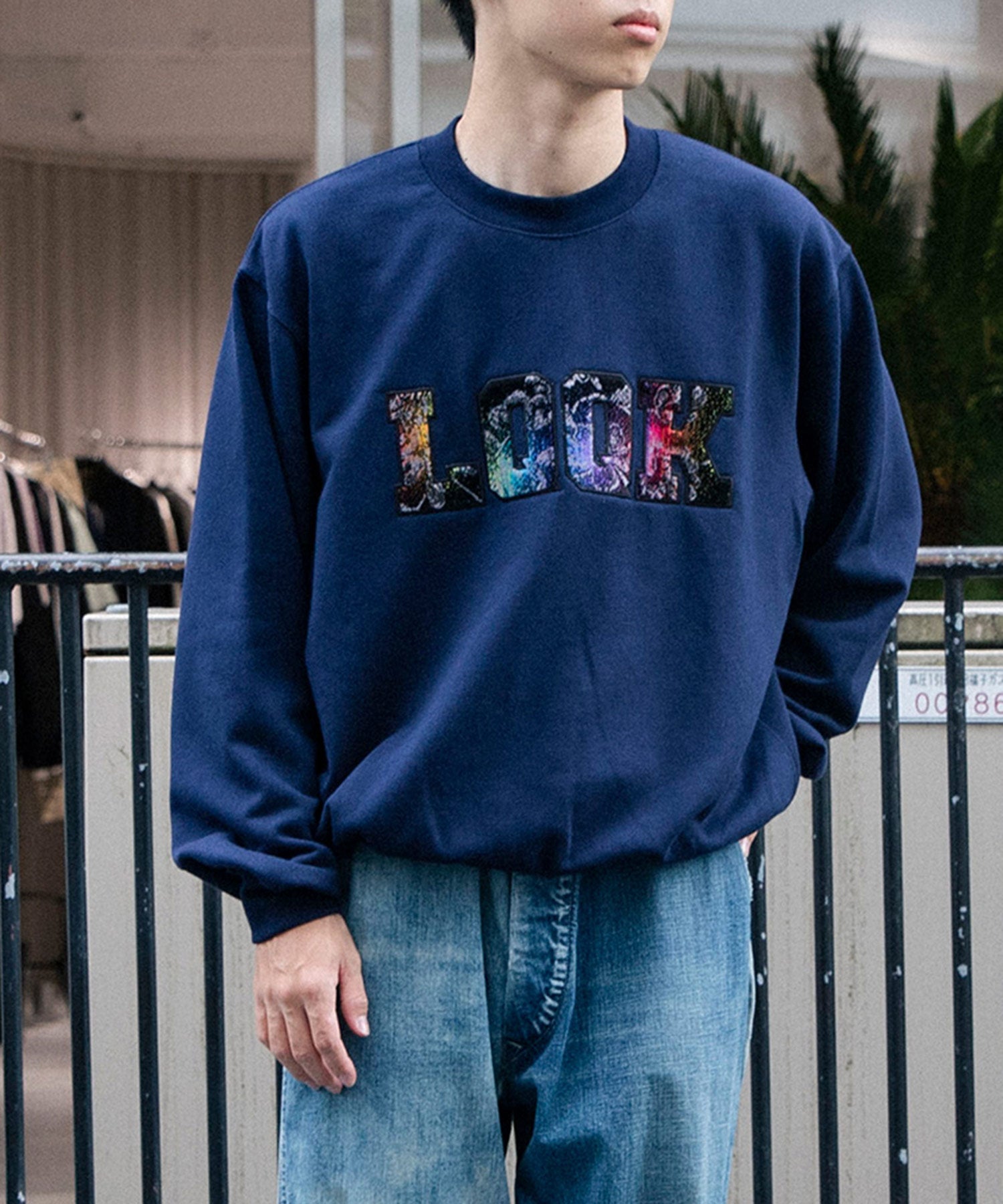 BUS SEAT SWEAT CREWNECK - LQQK Studio (ルックスタジオ) - tops