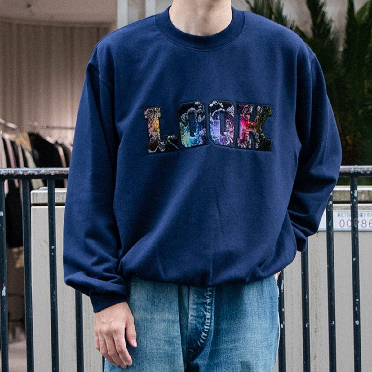 BUS SEAT SWEAT CREWNECK - LQQK Studio (ルックスタジオ) - tops