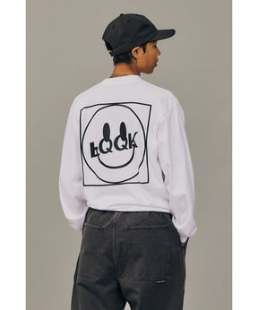 LQQK Smiley Logo Pocket Tee