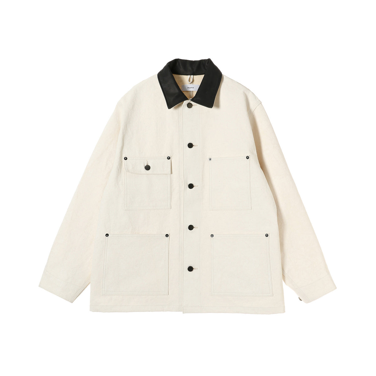 ORGANIC COTTON CANVAS ENGINEERED JACKET - marka (マーカ) - tops