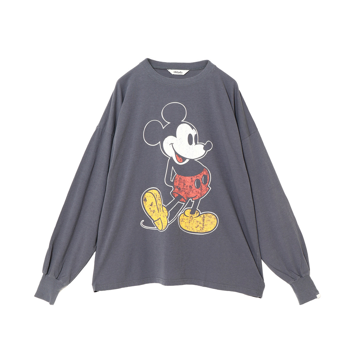 MICKEY LONG TEE - Oblada (オブラダ) - tops (トップス) | FIGURE